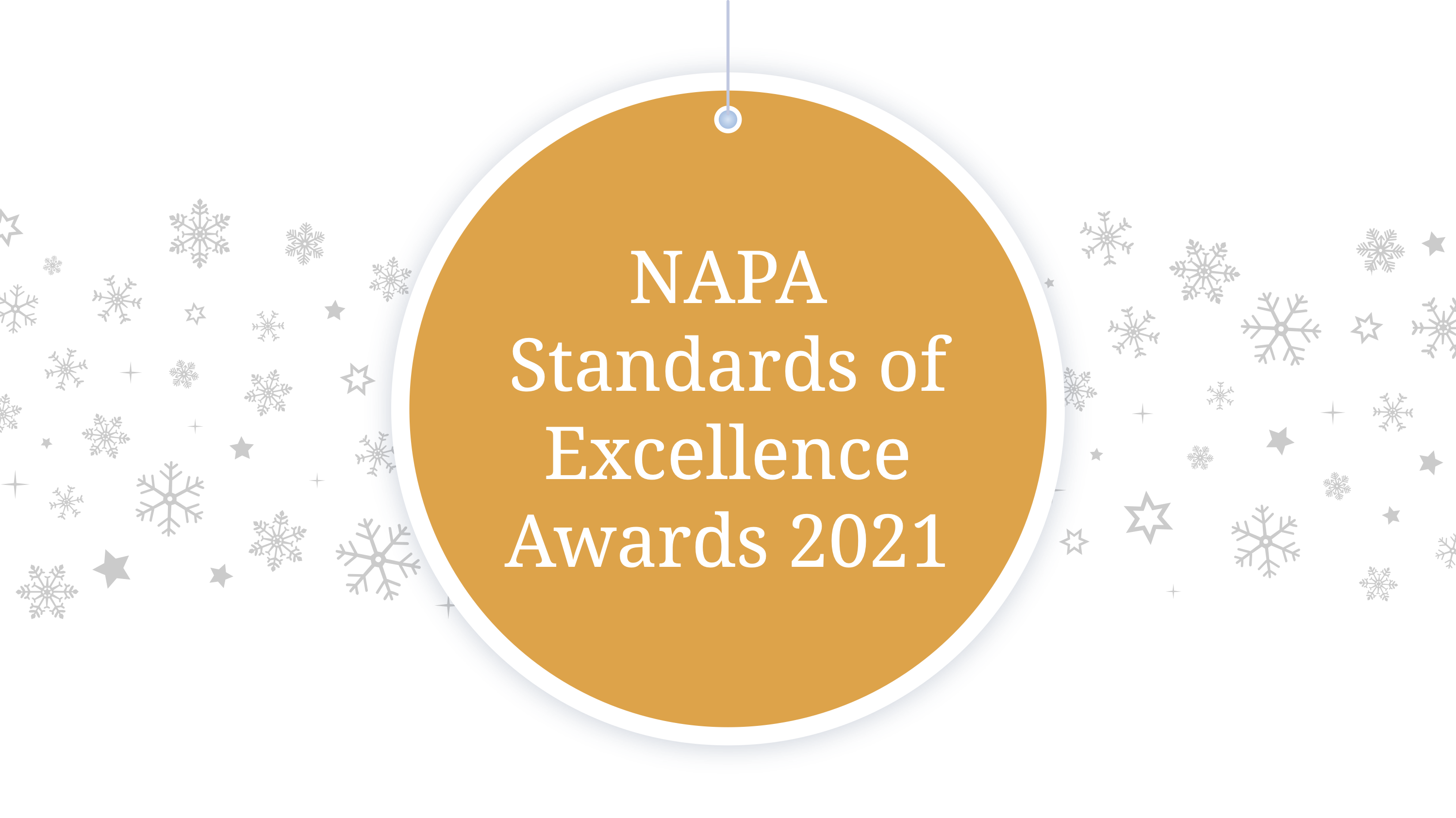 NAPA Standards of Excellence Awards 2021